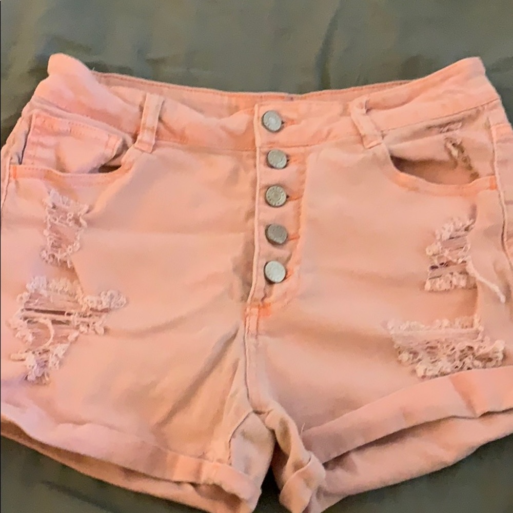 High waist shorts
